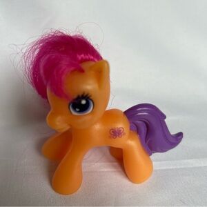 My Little Pony G3 Scootaloo McDonald’s 2009 Happy Meal Toy Brushavke Mane